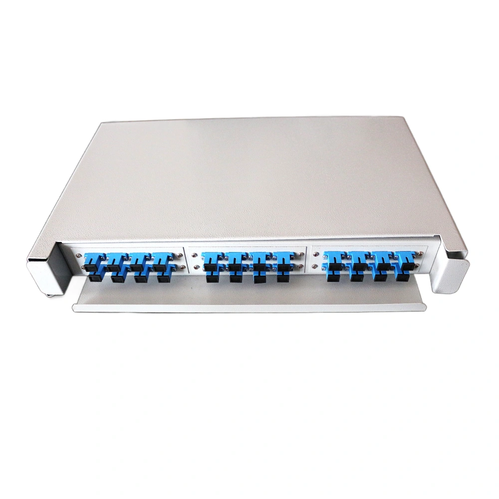 Fibrsol Patch Panel Unit LIU Fully Loaded Rack Mounted SC/PC (24F) view 2